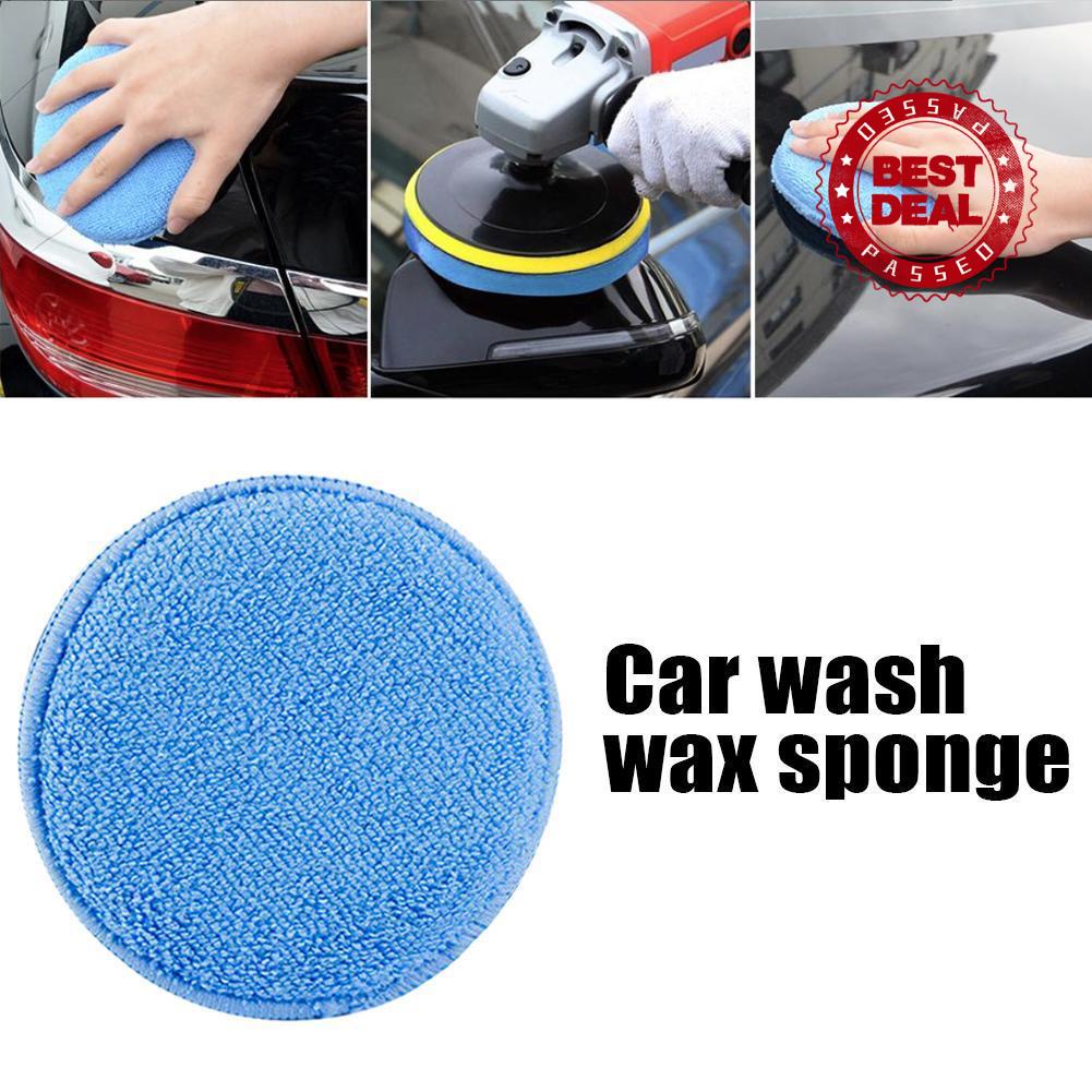1 Miếng Bọt Biển Rửa Xe Hơi Bằng Sợi Microfiber U8T3