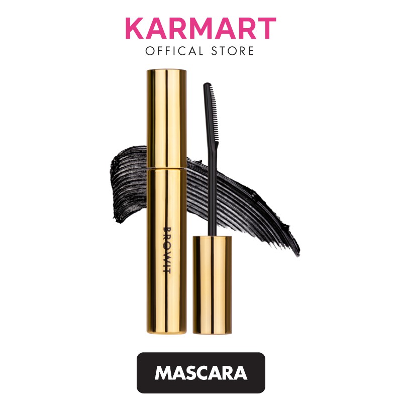 Chuốt kéo dài và cong mi dạng đầu lược Browit My Everyday Mascara 5.5g Endless Night | BigBuy360 - bigbuy360.vn