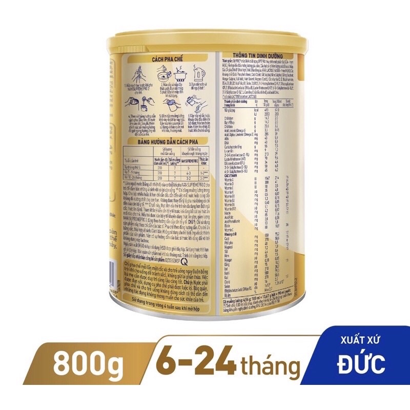 Sữa nan supreme pro 2 - date xa, có ship siêu tốc HCM)