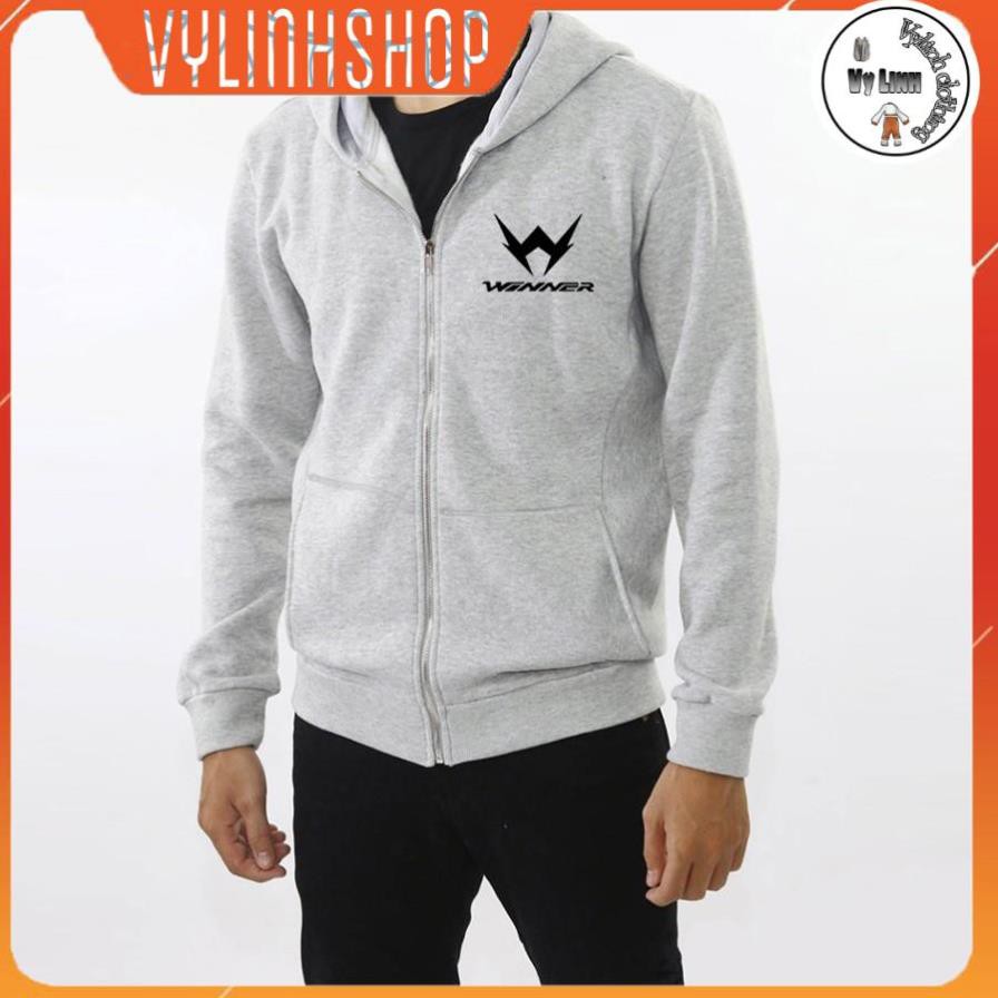 Hoodie Nam VYLINHSHOP Áo khoác nỉ hoodie Winner 150 chất nỉ bông dày ấm mềm mịn dáng rộng thoải mái