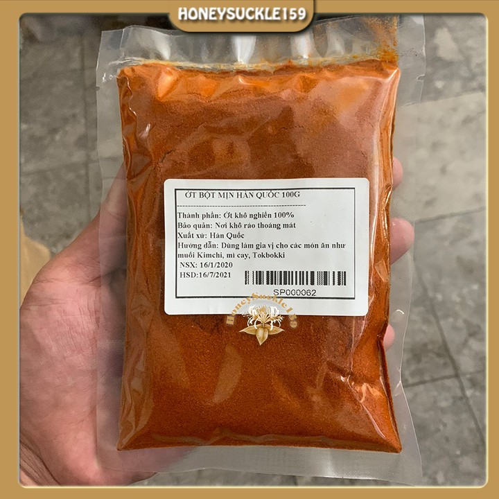 BỘT ỚT CÁNH(MỊN) NHẬP KHẨU CHIẾT LẺ