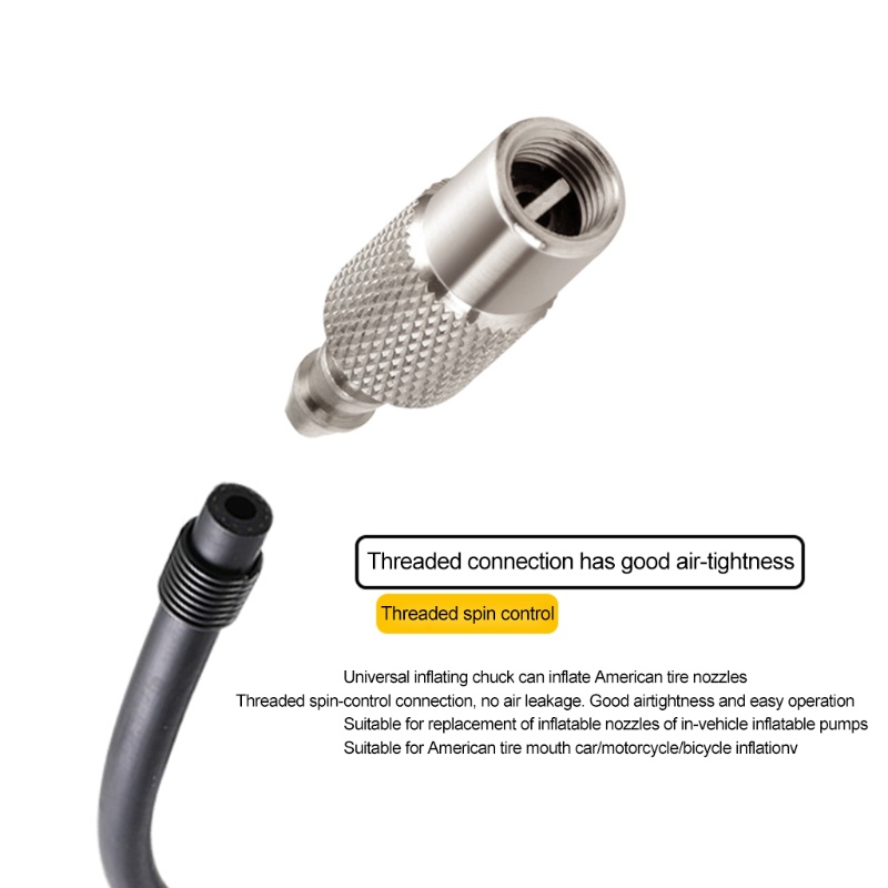 Phụ Kiện Bơm Khí Nén Bằng Kim Loại 6 5mm Chuyên Dụng