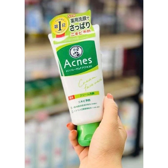 sữa rửa mặt acnes nội địa nhật