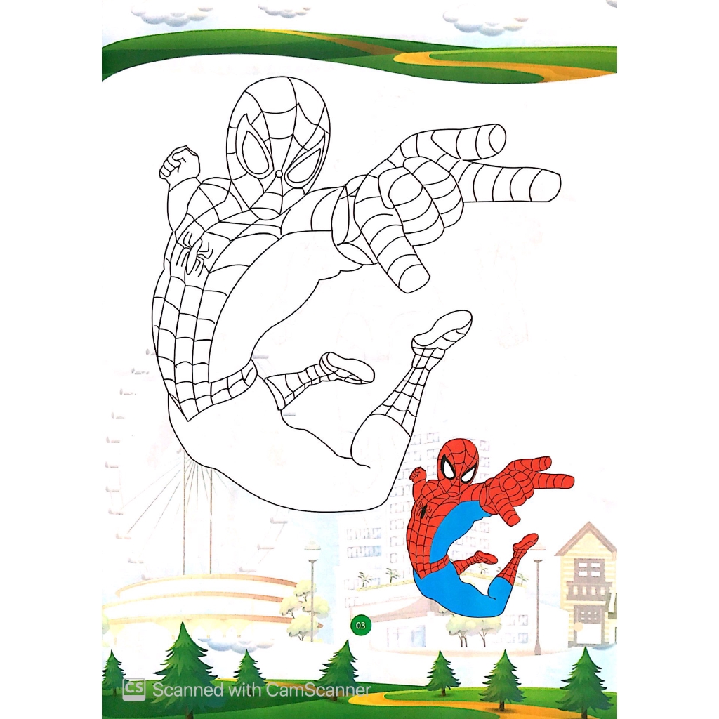 Sách - Bé Tô Màu Siêu Anh Hùng