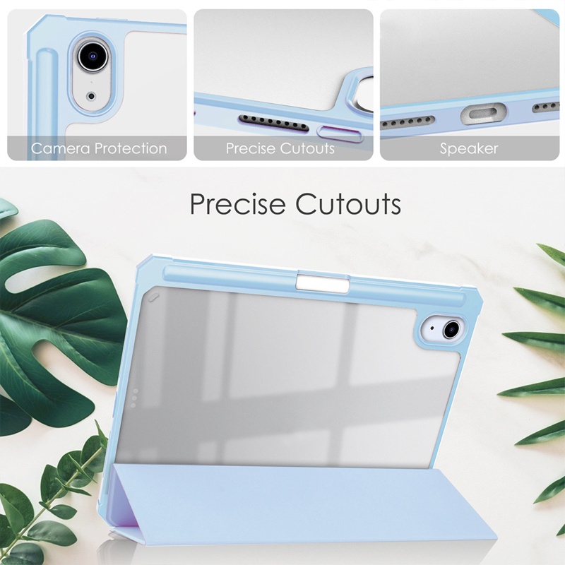 Bao Da Máy Tính Bảng TPU Tích Hợp Ngăn Đựng Bút Có Thể Gập Lại Cho NAMA Mini 6 2021