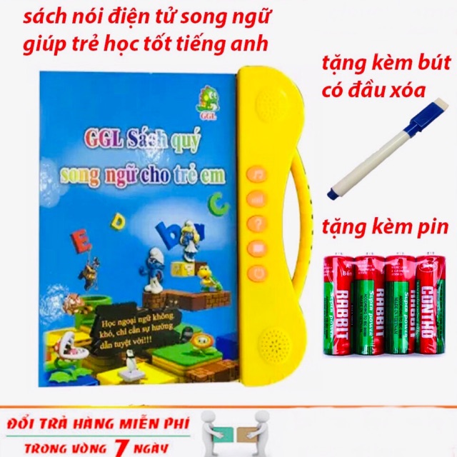 Sách quý song ngữ cho trẻ em phiên bản (NEW)