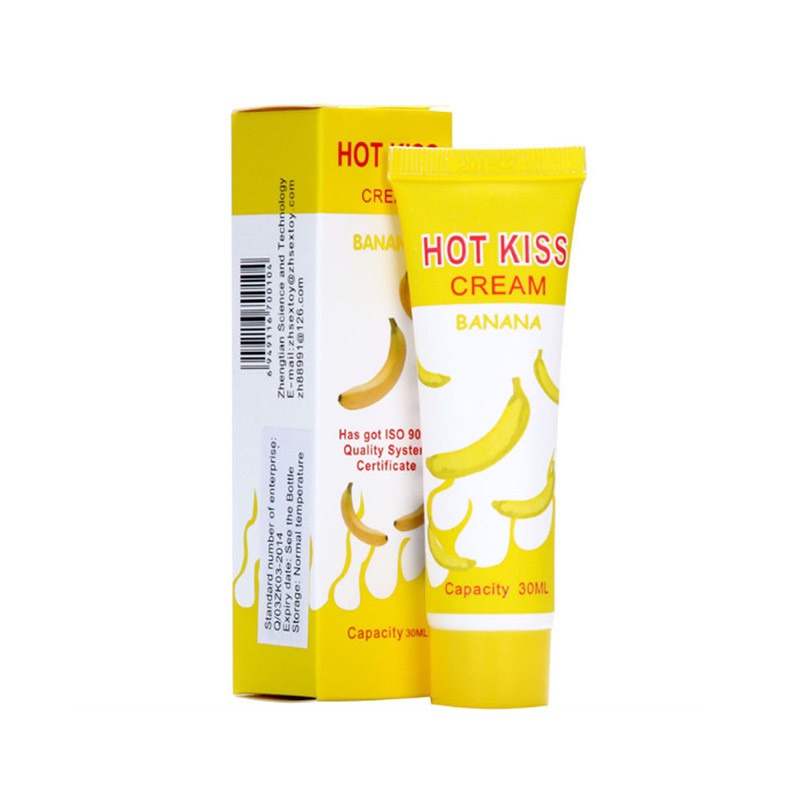 Gel bôi trơn Hot Kiss 30ml Hương Chuối
