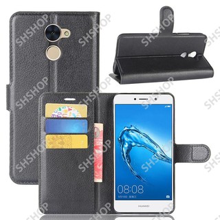 Bao da cho Huawei Y7 Prime dạng ví Litchi
