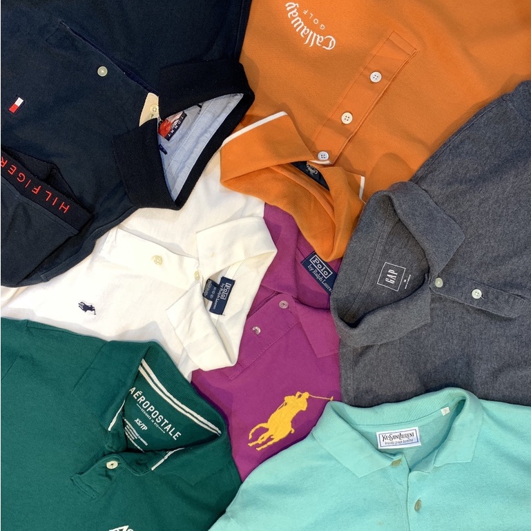 Áo thun POLO 2hand độ mới cao, Hiệu nhiều