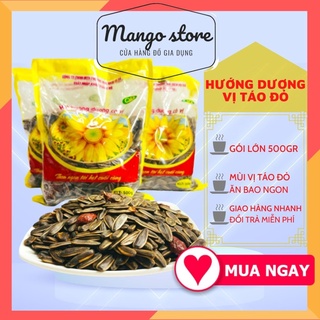 Hạt hướng dương vị táo đỏ đóng gói 500GR Mango Store