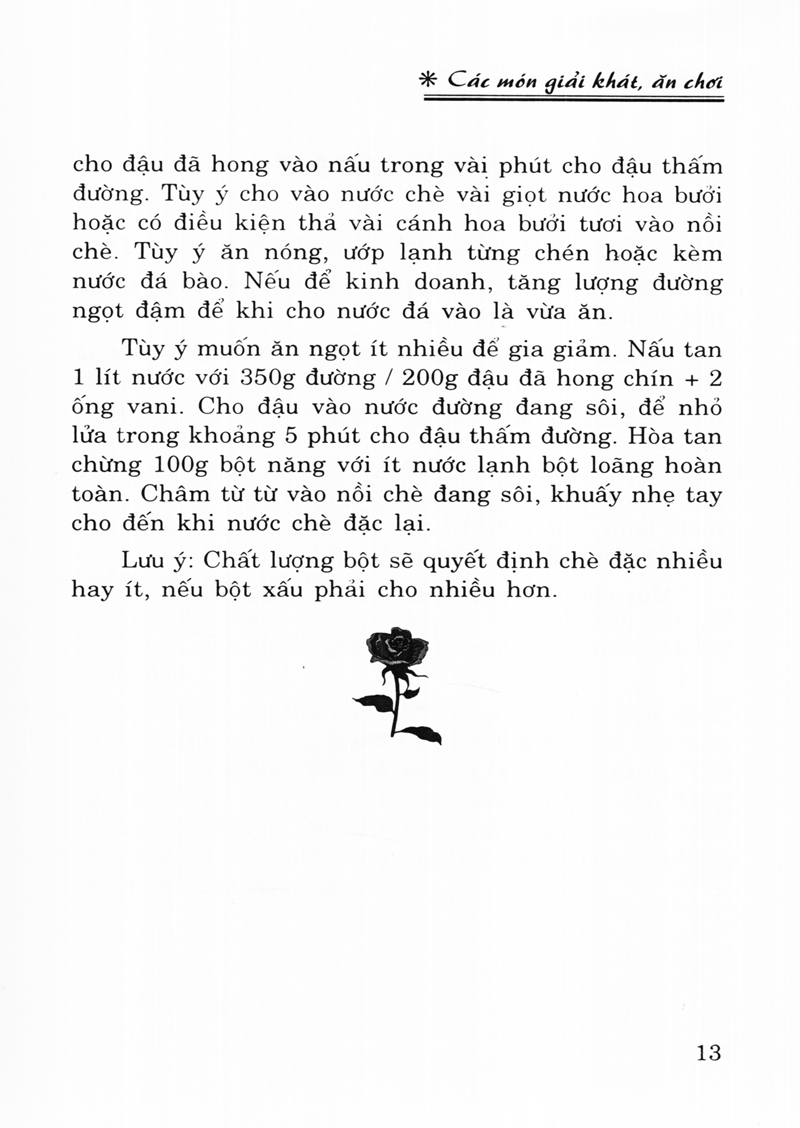 Sách Các Món Giải Khát Ăn Chơi (Tái Bản)