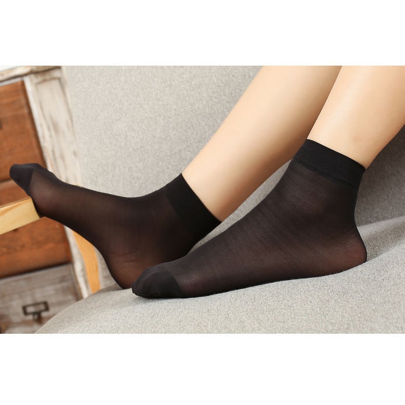 Tất da chân nữ ngắn cổ bền dai loại đẹp