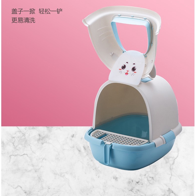 nhà vệ sinh tai thỏ cho mèo