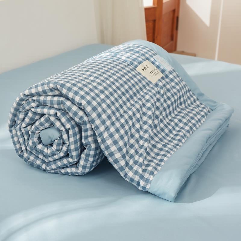 Bộ chăn ga gối Cotton Tici chăn chần bông mùa hè MÂY BEDDING