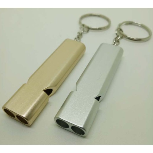 Còi Phượt 2 Lỗ Tần Số Cao - Hộp Kim Nhôm - Không Phai Màu - Hàng Có Sẵn Trong Kho