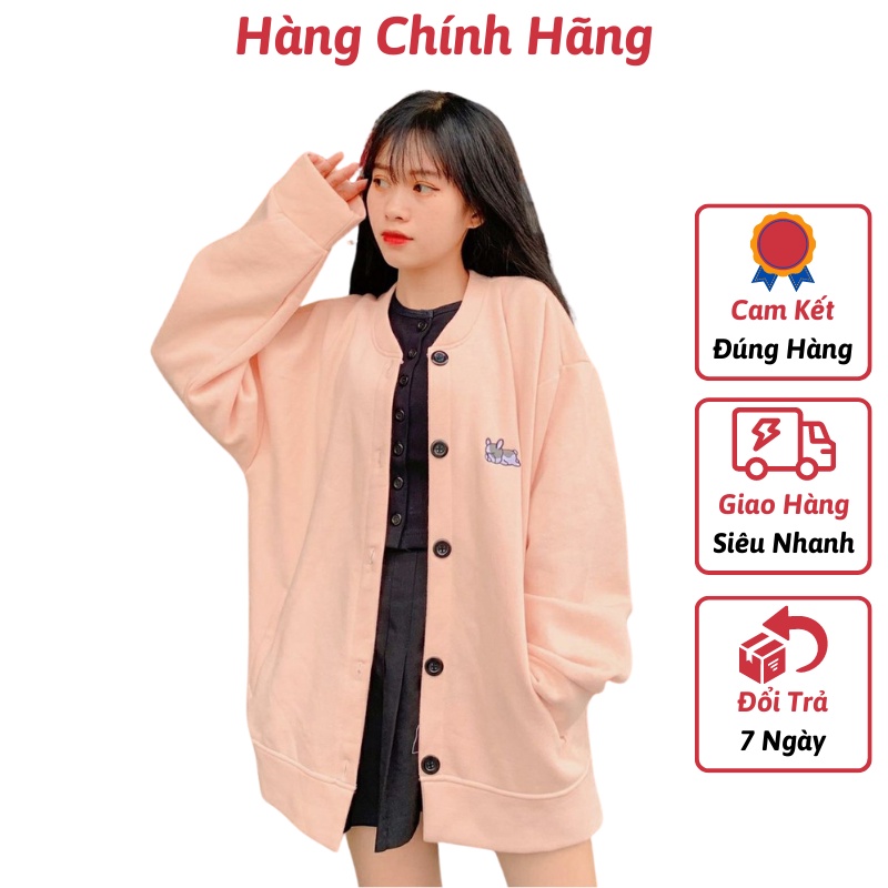 Áo Khoác Nỉ Bông Cardigan Bomber PUPPY LAZY  1hit_Unisex - áo nỉ lót bông hoodie hot nhất Hoodie nam nữ (hot) | WebRaoVat - webraovat.net.vn