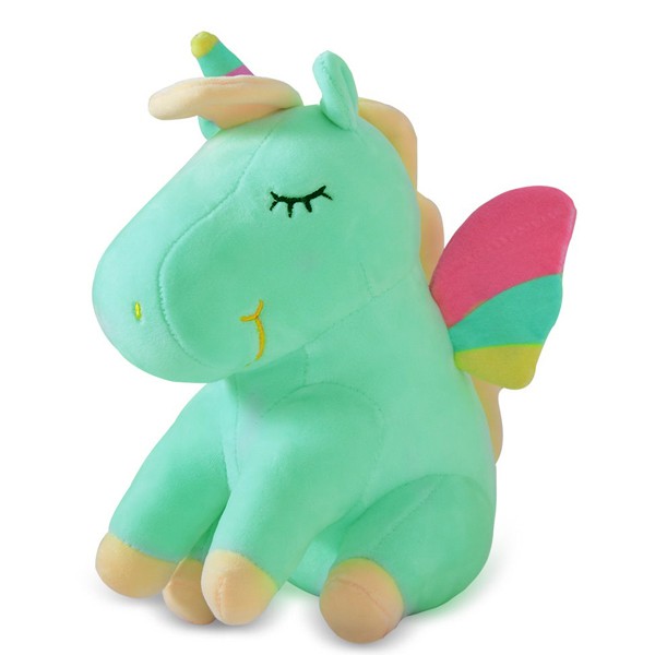 GẤU BÔNG NGỰA MỘT SỪNG UNICORN (25CM---&gt;40CM) GB17 (MÀU XANH NGỌC)