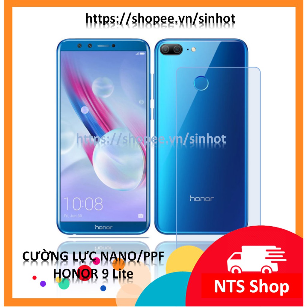 Dán cường lực NANO/PPF Honor 9 Lite