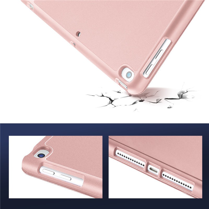Bao da smart cover lưng dẻo nắp gập 2 tư thế, hỗ trợ đóng mở máy cho iPad Gen 7 2019 / Gen 8 2020 10.2 inch | BigBuy360 - bigbuy360.vn