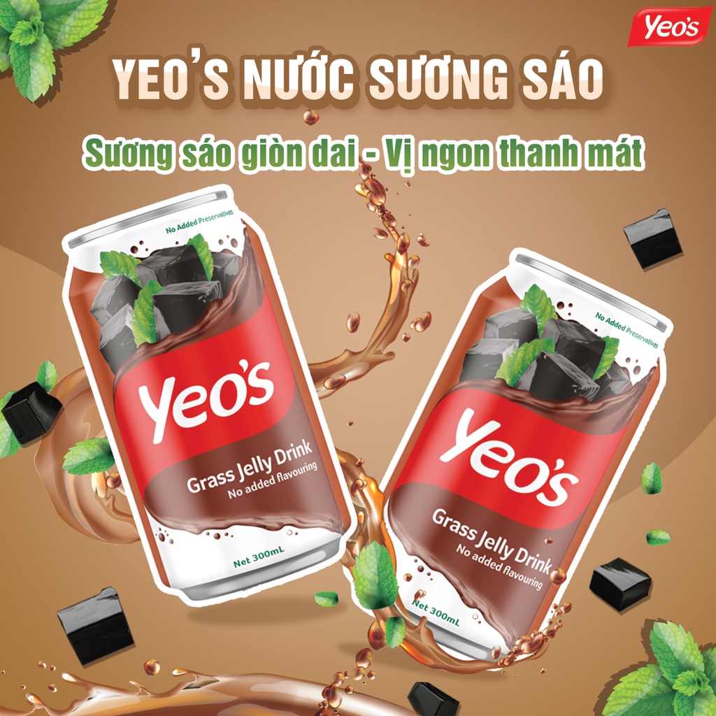 Nước Sương Sáo Yeo's Lon 300ML