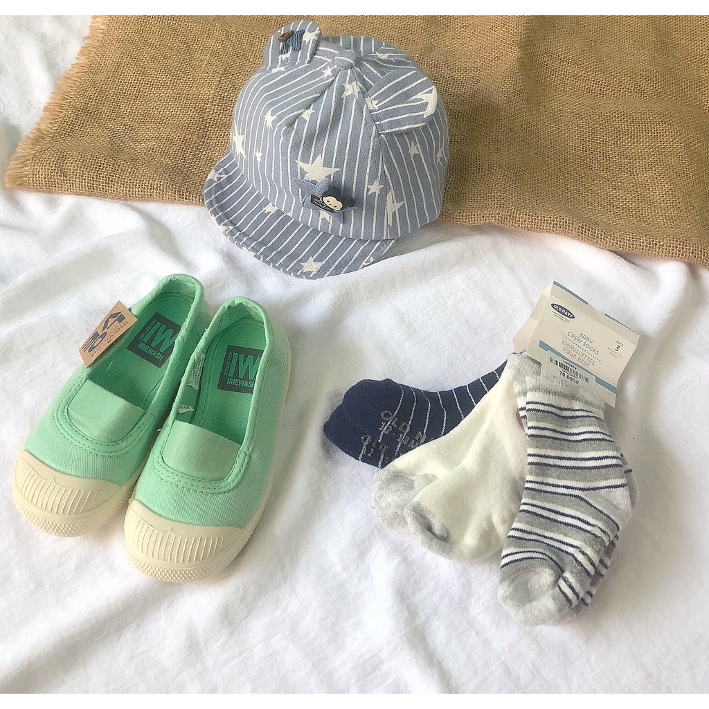 Giày Irie Wash xuất Hàn bé gái