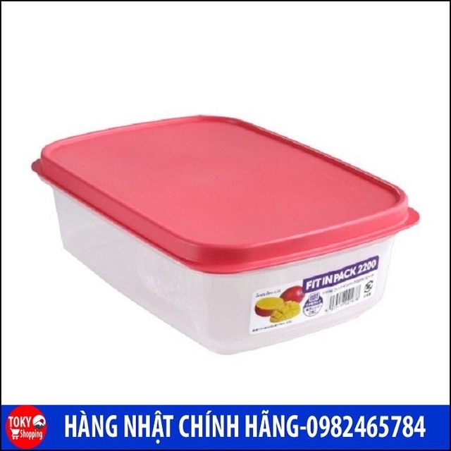 Hộp đựng thực phẩm nắp dẻo Million Pack hàng Nhật chính hãng