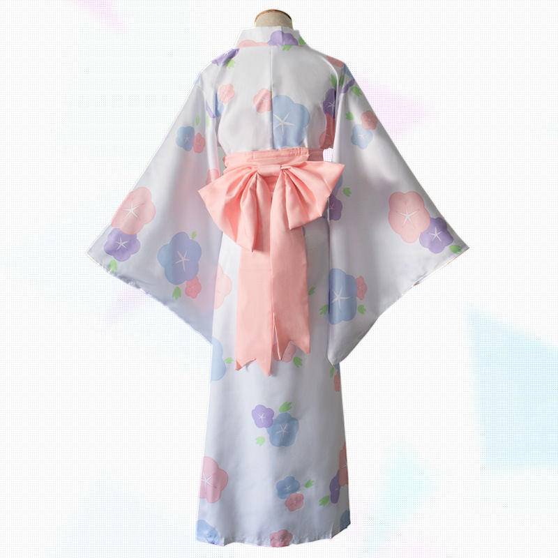 Bộ trang phục kimono hóa trang nhân vật re zero - starting life in another world rem có tóc giả