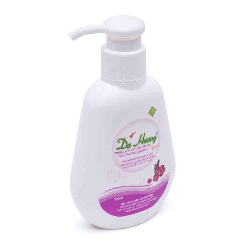 DUNG DỊCH VỆ SINH PHỤ NỮ DẠ HƯƠNG CHAI VÒI 120ML