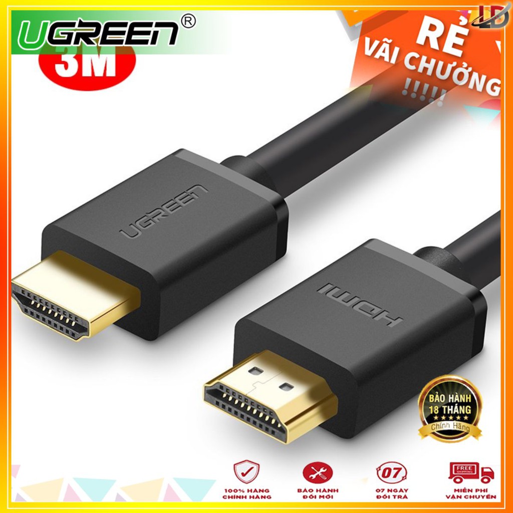 Cáp HDMI dài 3m UGREEN 10108