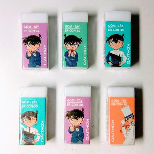 Gôm Tẩy Campus,  ONE PIECE, CONAN, DOREMON ,Ngộ nghĩnh đáng yêu, có độ dẻo, dai cao dễ dàng tẩy xóa các nét vẽ-Loki Kids
