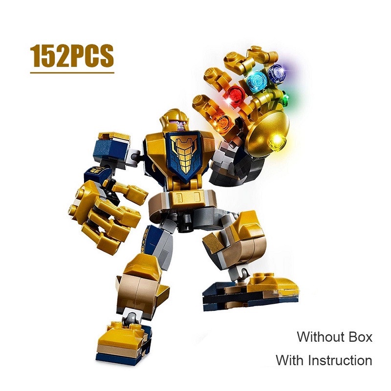 Mô hình lego nhân vật siêu anh hùng Marvel Iron Man Spider-Man