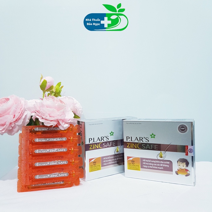 Kẽm cho bé P.lar’s ZinC Safe bổ sung kẽm và thymomodulin hỗ trợ tiêu hoá, giúp ăn ngon tăng sức đề kháng