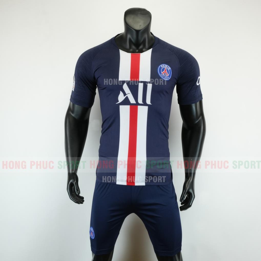 ÁO ĐÁ BÓNG PSG (Paris Saint Germain ) TÍM THAN 2019 2020