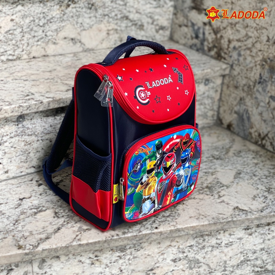 Balo chống gù tiểu học, balo nam nữ cấp 1 thương hiệu Ladoda C135