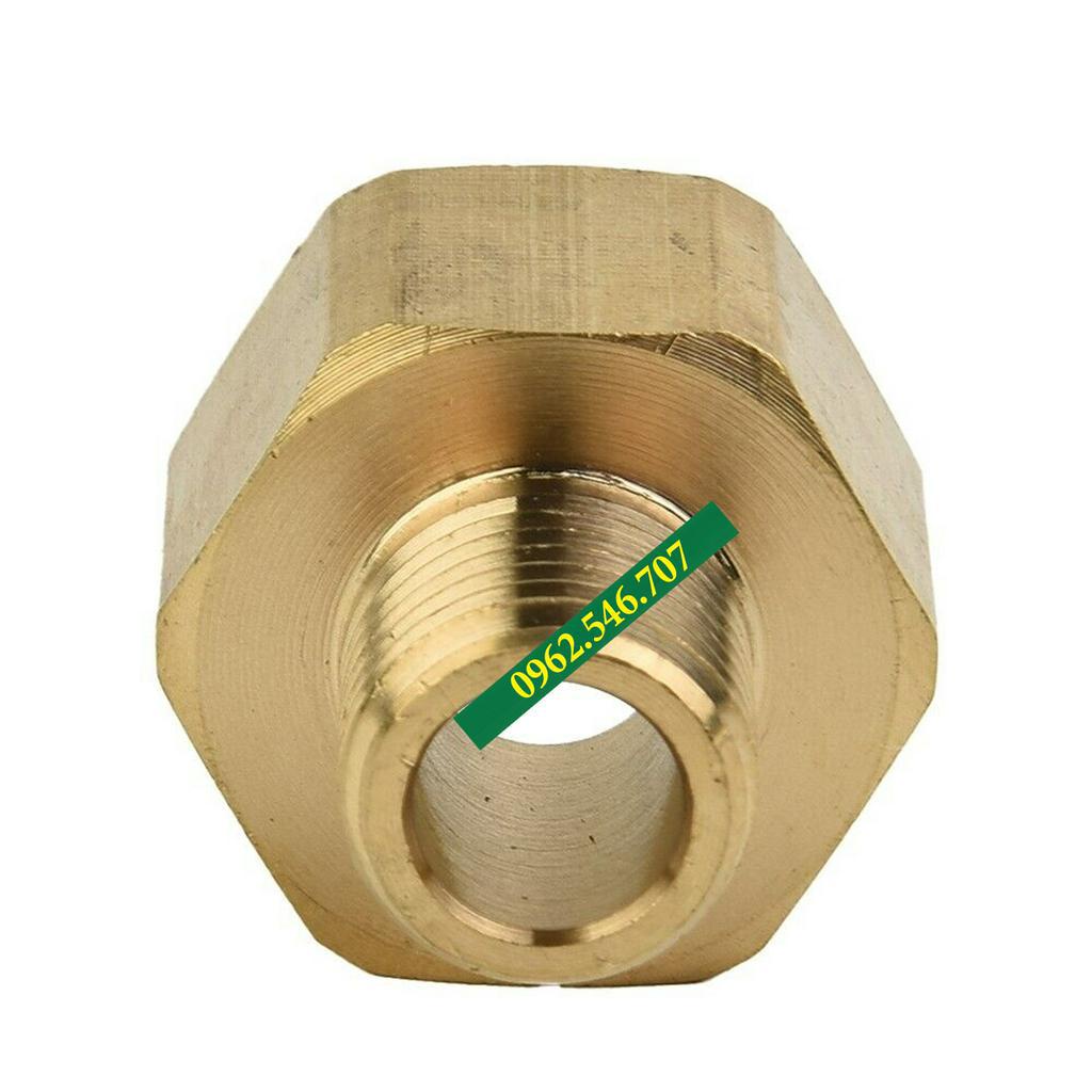 Đầu chuyển bằng Đồng ren 22mm trong sang 14mm ngoài
