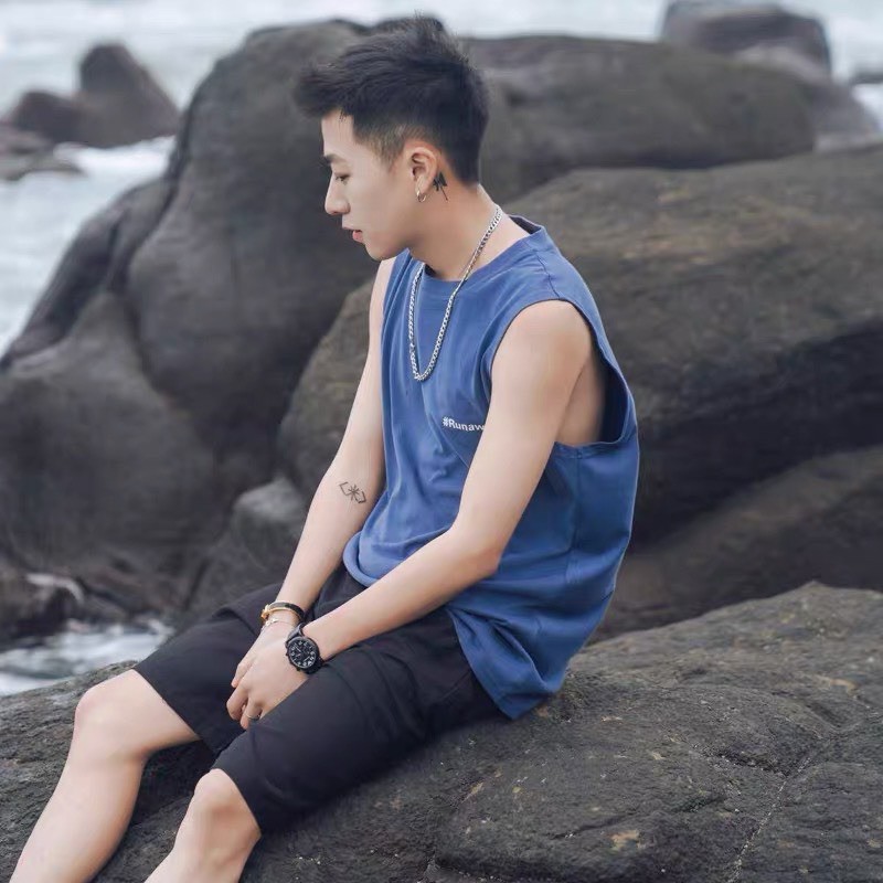 [Mã SKAMA06 giảm 8% tối đa 50K đơn 250K] ANA18 - ÁO SÁT NÁCH NAM COTTON RUNAWAY | BigBuy360 - bigbuy360.vn