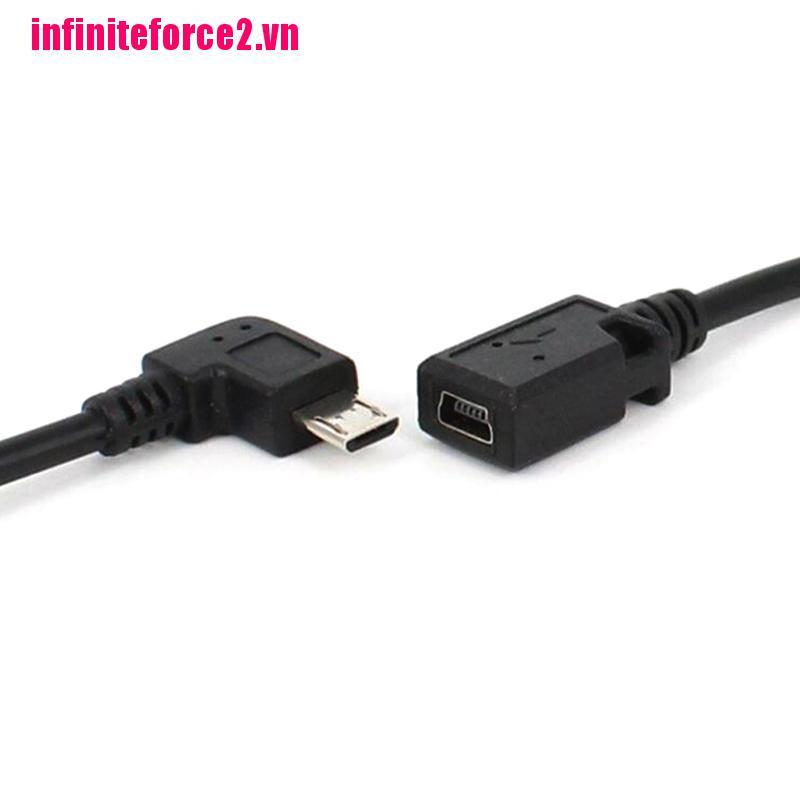 VN < Inxvn > 90 Độ Micro Usb Male Sang Mini Usb Female