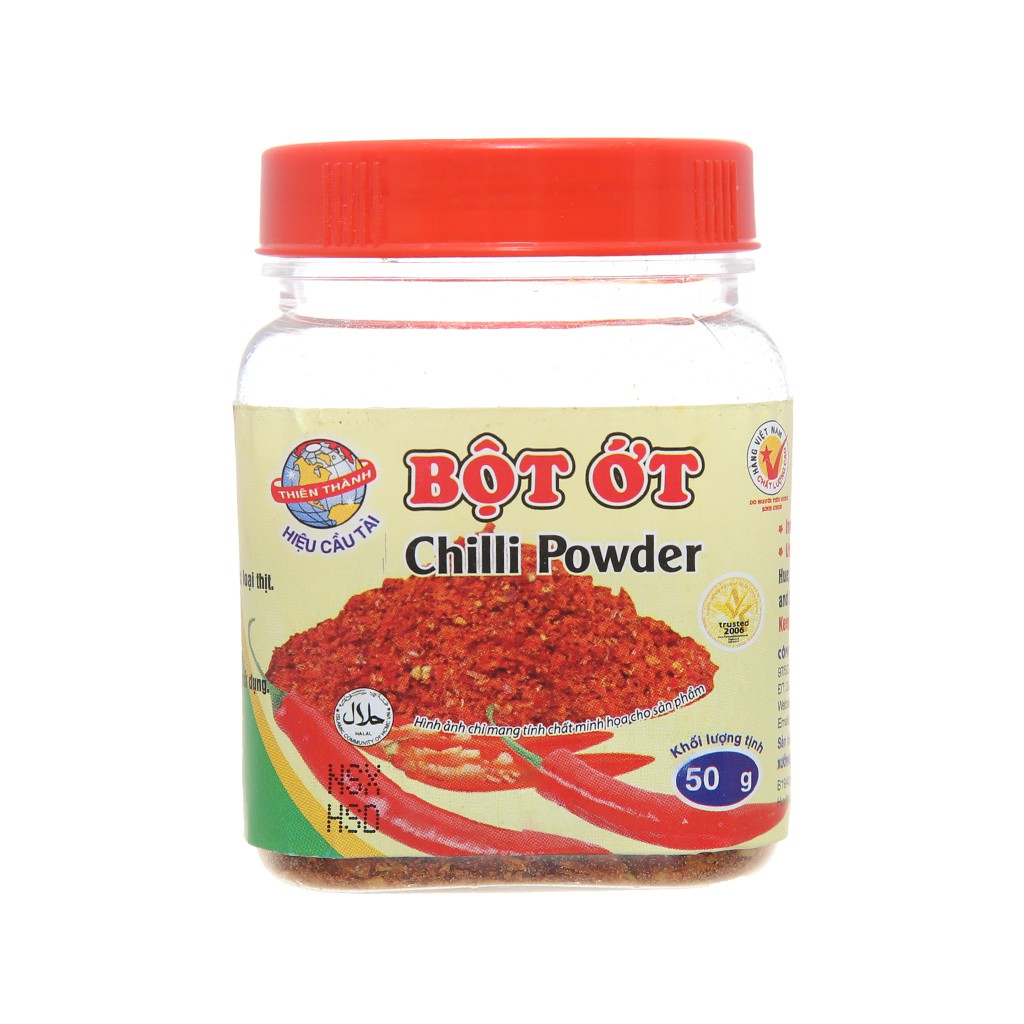 Bột ớt Thiên Thành hũ 50g
