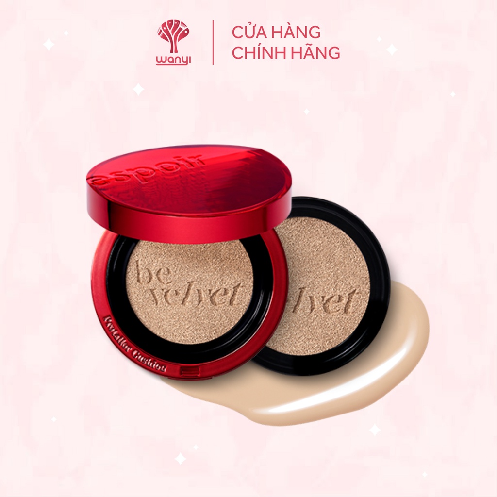 Phấn Nước Espoir Pro Tailor Be Velvet Cushion SPF34 PA++