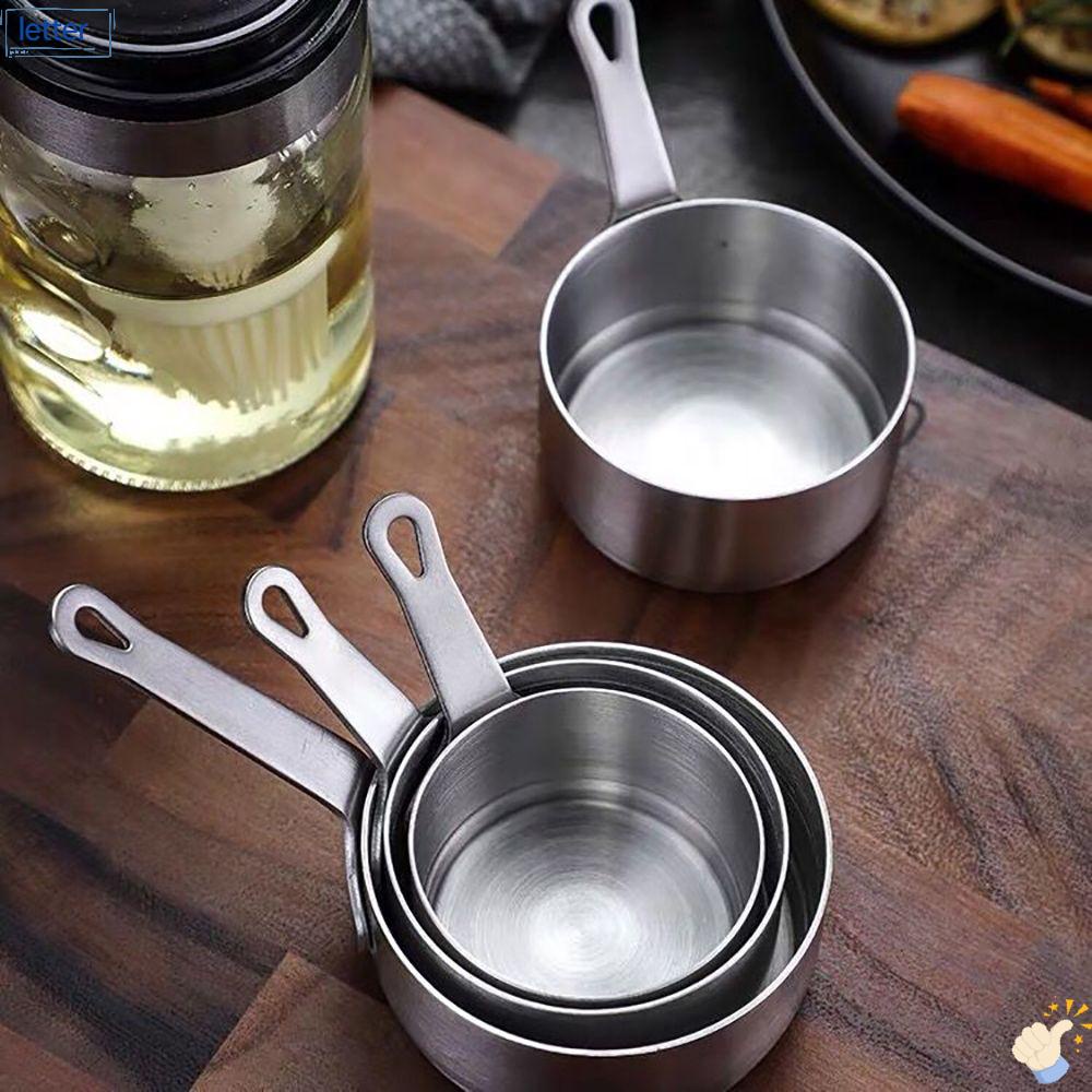 Nồi Nấu Cà Phê/Sữa/Nước Sốt Mini Bằng Thép Không Gỉ Chống Dính 50/100ml