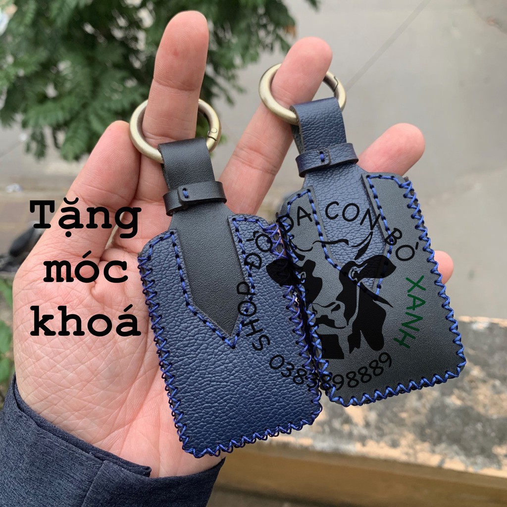 Bao Da Chìa Khóa Volvo XC90, XC60, XC40, V90, S90, S60 handmade da thật 002