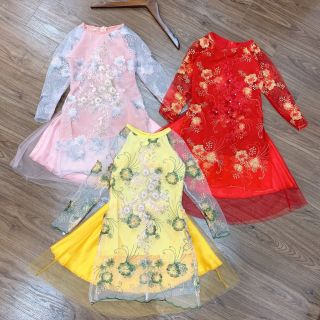 áo dài cách tân cho bé gái