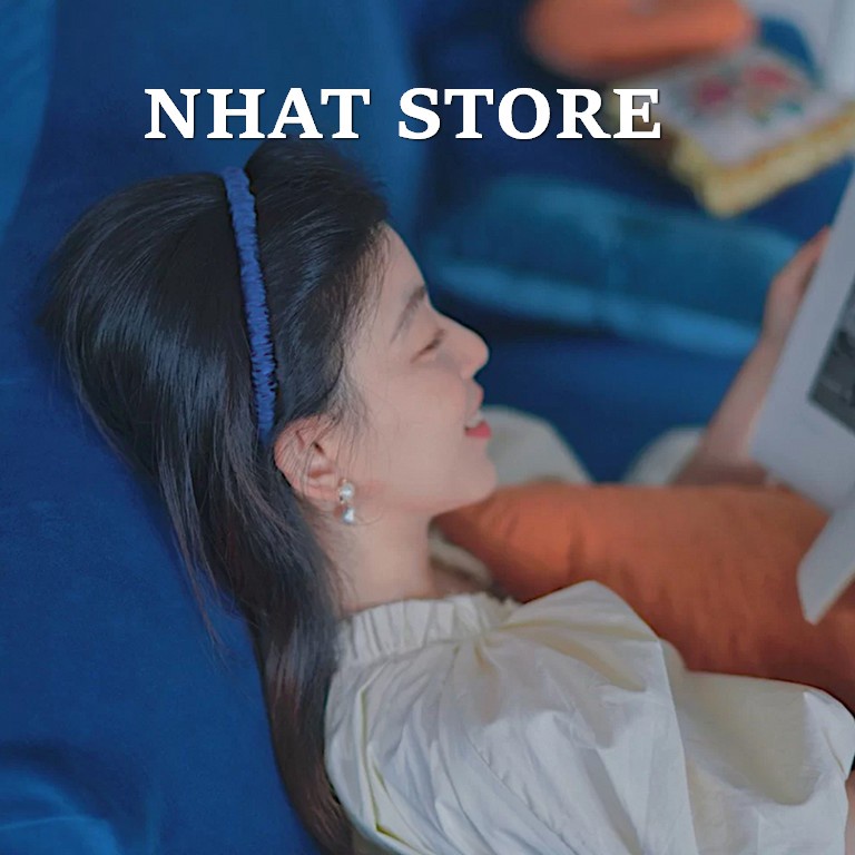 Bờm nhún lụa satin nhiều màu sắc Nhatstore