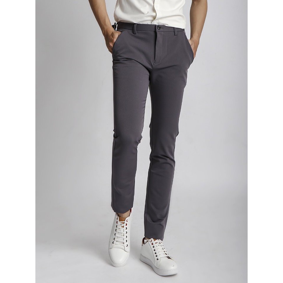 Quần âu nam cao cấp QC, quần tây nam vải xuất ống côn dáng hàn quốc | BigBuy360 - bigbuy360.vn