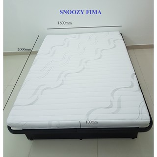 Nệm foam tổng hợp snoozy fima 1.6*2m