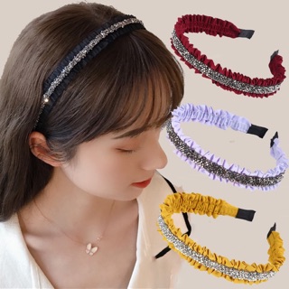 bờm nhún đính đá pha lê