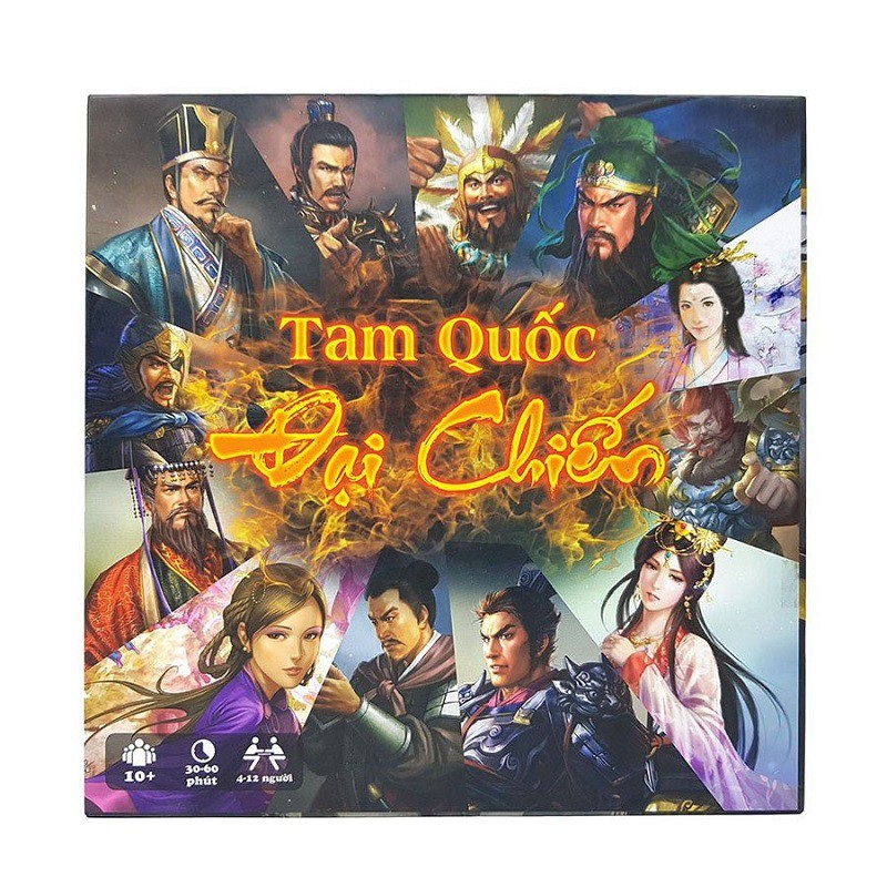 Bài Tam Quốc, Tam Quốc Sát Đại Chiến Board Game Tiếng Việt - KIDWORLD