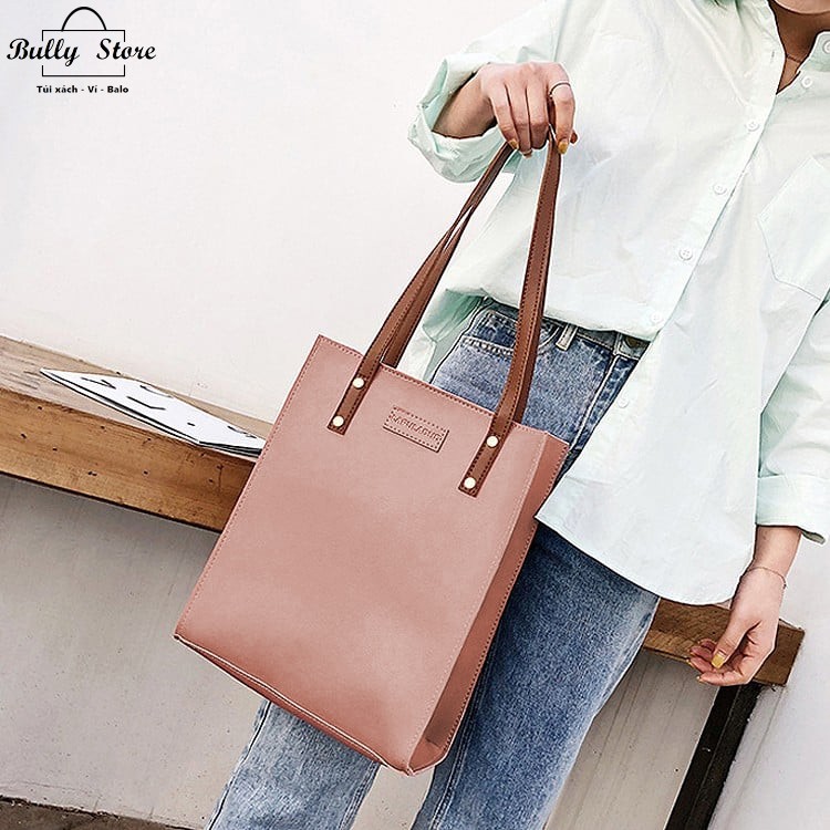 [Mã WAMT2405 giảm 10K đơn 0K] Túi tote da đựng vừa sách A4 | BigBuy360 - bigbuy360.vn