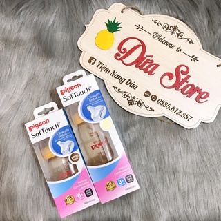 Bình sữa pigeon nhập khẩu 160ml - 240ml