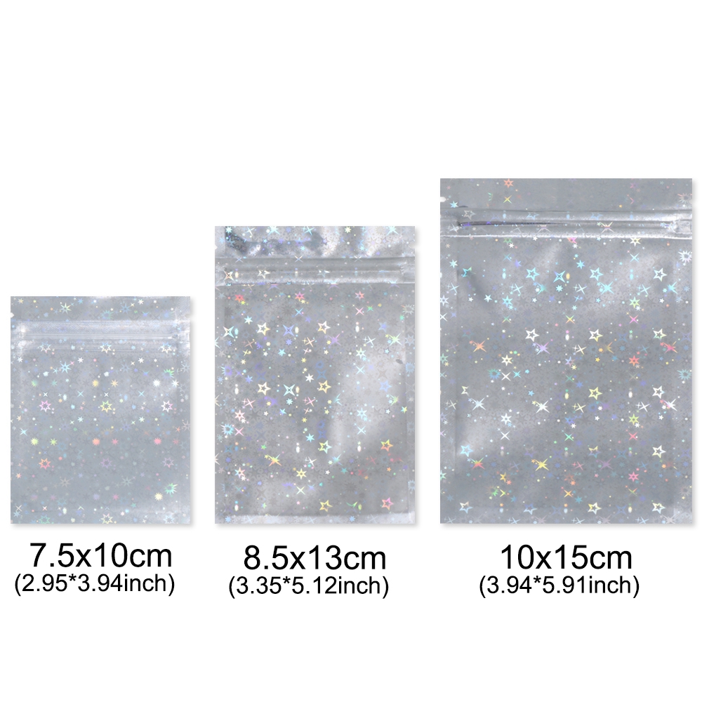 Set 20 Túi Nhựa 3 Kích Cỡ Có Khóa Kéo Tiện Dụng